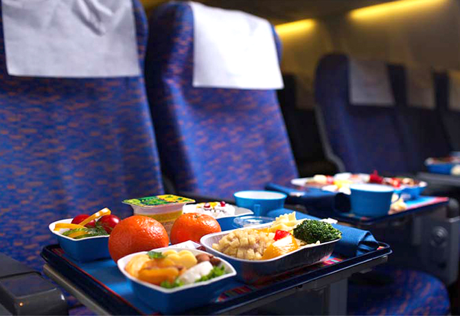 منوی غذای هواپیما در ایران